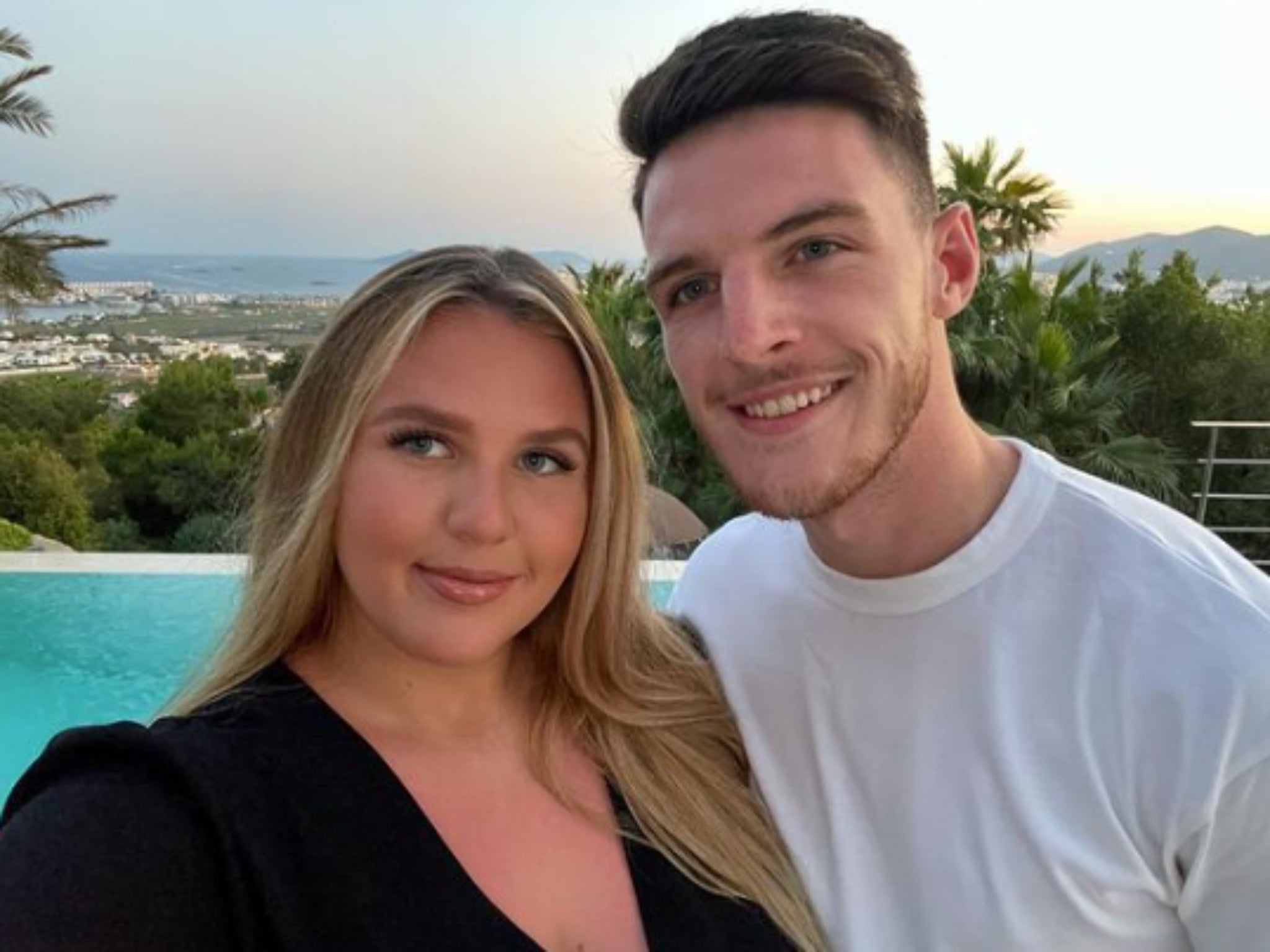 Declan Rice quietly confirms birth of first child with Lauren Fryer | The Independent